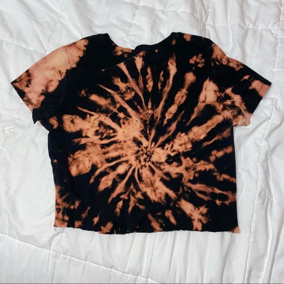Cropped bleached tee - Picture 2 of 2